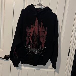 Insomnia Visuals Red Cathedral Hoodie